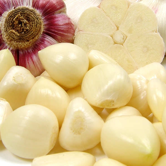 푸르젠 국내산 깐마늘 중 1kg