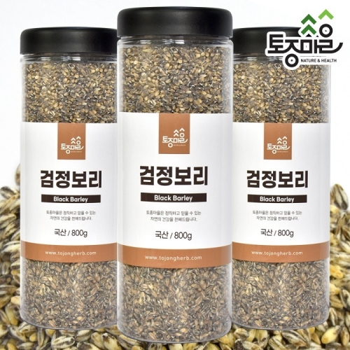 토종마을 국산 검정보리 800g X 3개