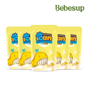  베베숲 아이캔 포밍 핸드워시 파우더향 리필 200ml [5개]