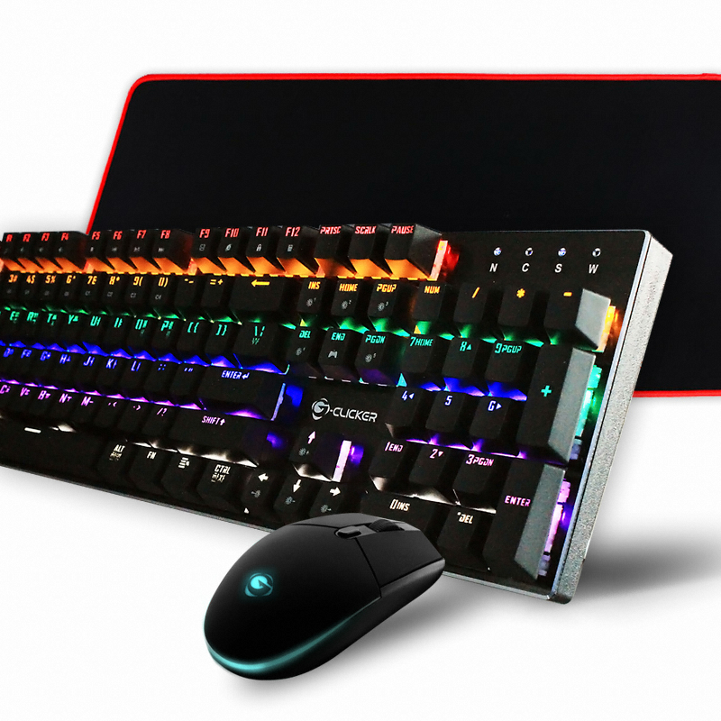지클릭커 GMK-510X Special with PAD 장패드 세트 블랙 (청축)_이미지