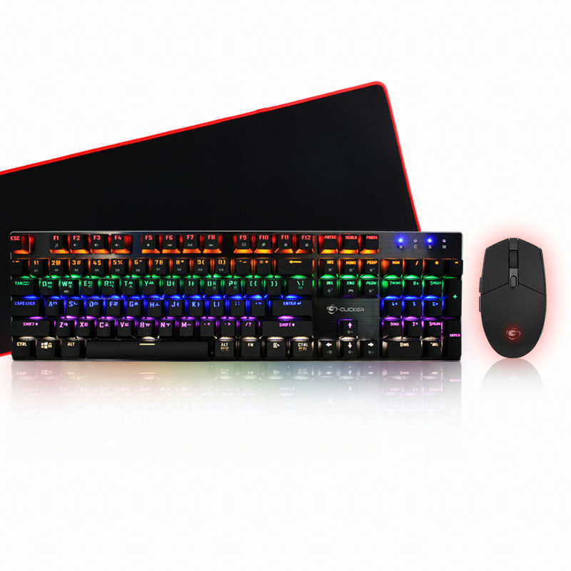 지클릭커 GMK-510X Special with PAD 장패드 세트 블랙 (청축)_이미지