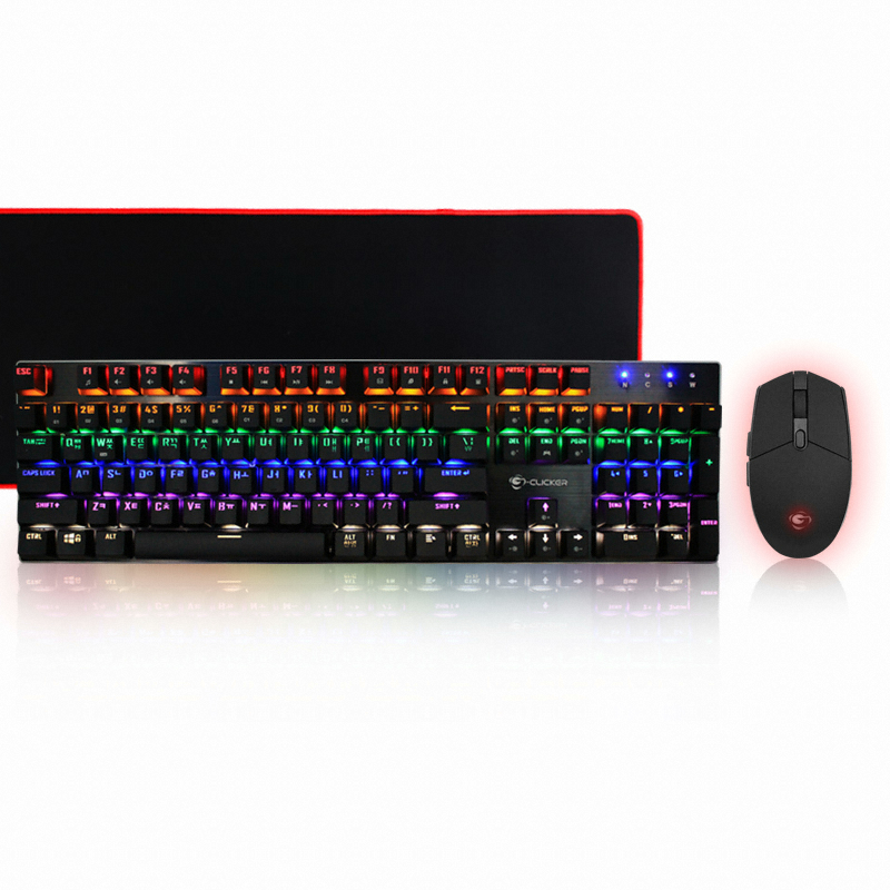 지클릭커 GMK-510X Special with PAD 장패드 세트 블랙 (청축)_이미지