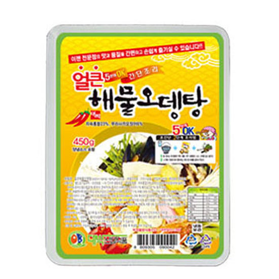 대박산업식품 얼큰해물 오뎅탕 450g (1개)