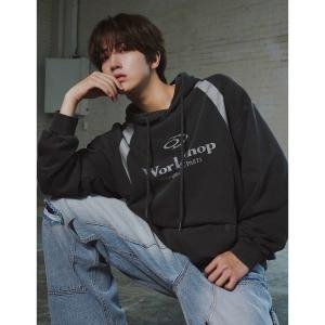 트래블 TRAVEL 크래비티 원진 워크샵 디비전 후드티 블랙 차콜 TRTHSAHD46UC5 237379