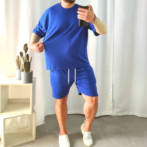 체크 봄 남방셔츠 남성 빅사이즈 캐주얼 새내기 대학생 심플 레드체크B타입 CS2012 41근적합120-130근 1근0.5kg_이미지