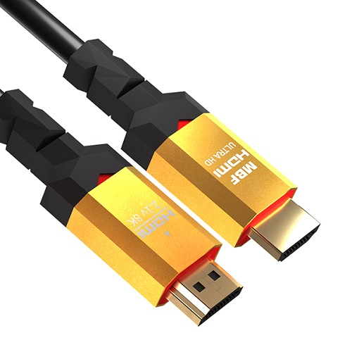 엠비에프 8K 골드 HDMI V2.1 케이블 (MBF-8K020UHD, 2m)