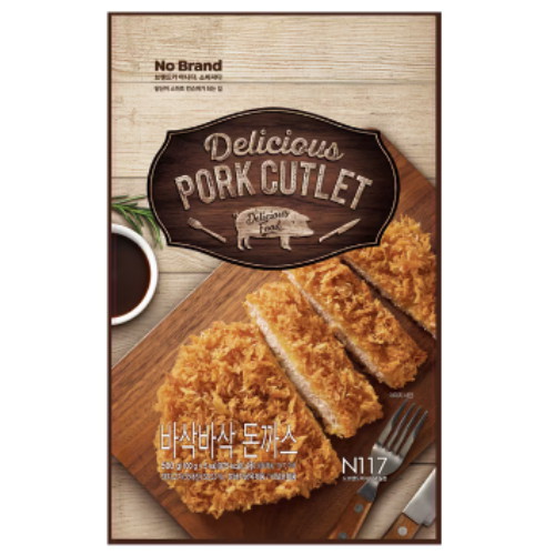 이마트 노브랜드 바삭바삭 돈까스 500g (2개)_이미지