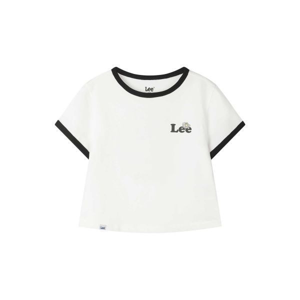 키즈 데이지 리본 백그래픽 링거티 화이트 LK2602ST45WH