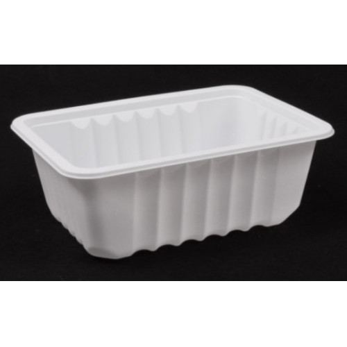 해피팩 ㅤ일회용 PP 실링용기 2호 화이트 (800개)_이미지