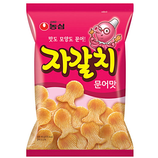 농심 자갈치 90g (5개)