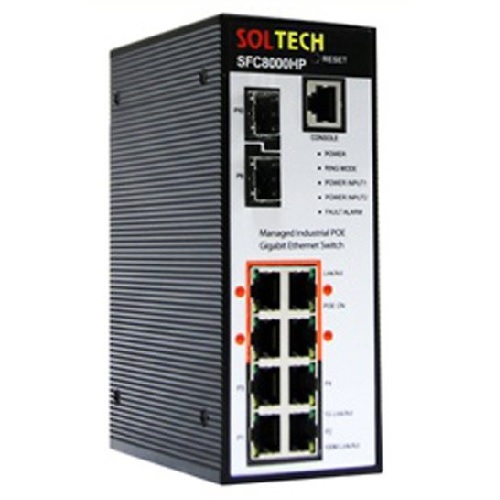 SOLTECH SFC8000HP PoE 스위치허브_이미지