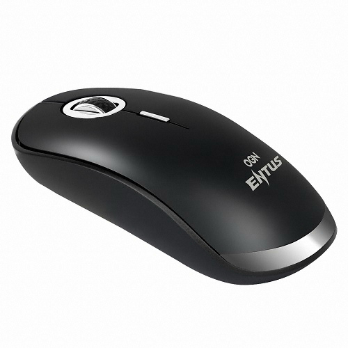 CJ ENM N ENTUS OGN-WKM20 무선 키보드 마우스 세트 (블랙)_이미지