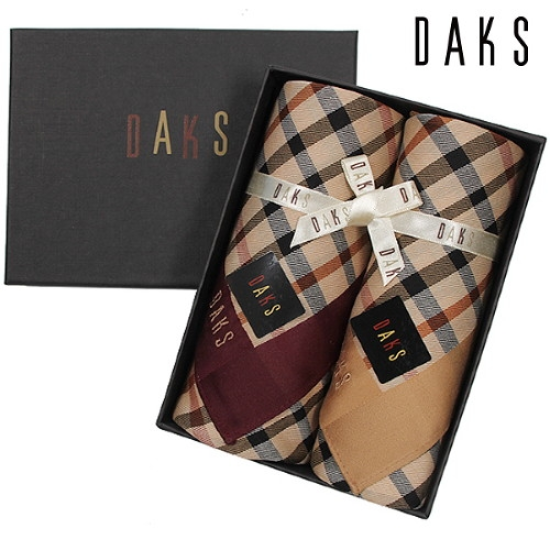 닥스 N선염 손수건(D) 2매세트_3번