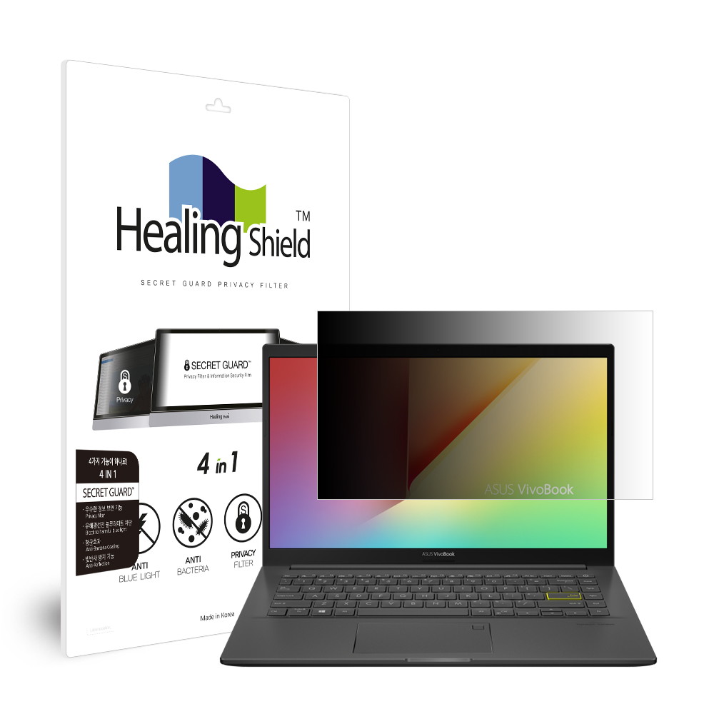 ASUS 비보북 M413 항균 블루라이트차단 양면 정보보안기