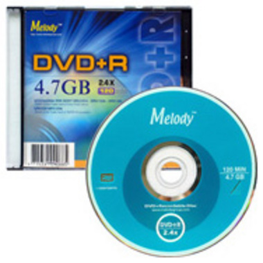 멜로디 멜로디 DVD+R 4.7GB 2.4x 슬림 10장_이미지