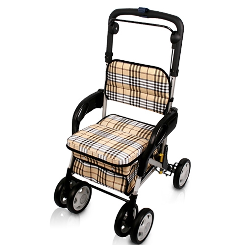 진산메디칼 F-318 실버카 고령자용 보행보조차 브라운이미지입니다. 누르면 해당 게시물로 새창이동합니다.