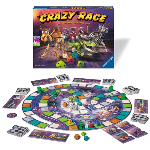 라벤스부르거 ㅤ크레이지 레이스 보드게임_이미지