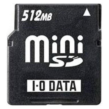 I-O DATA mini SD (512MB)_이미지
