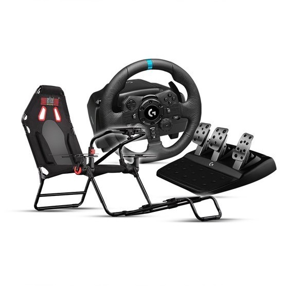 로지텍 G923 레이싱 휠 (+레이싱시트(3페달),정품)