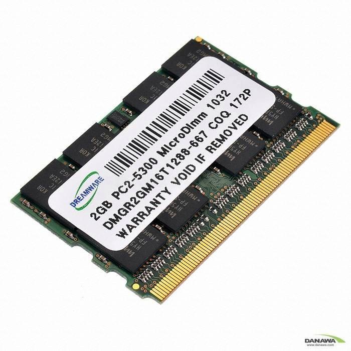 Dreamware 노트북 DDR2-667 Micro-Dimm 172pin (2GB)