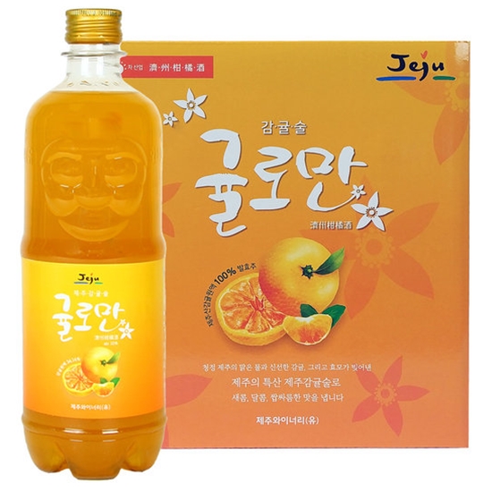 제주와이너리 감귤주 귤로만 700ml (6개)