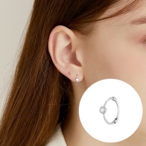 제이에스티나 J.Livera 14K 싱글 귀걸이 JJ EQ1BS036W4P00