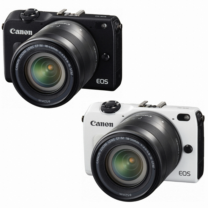 캐논 EOS M2 렌즈세트 (18-55mm F3.5-5.6, 중고품)_이미지