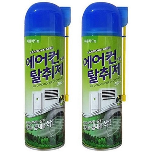산도깨비 에어컨 탈취제 300ml (2개)