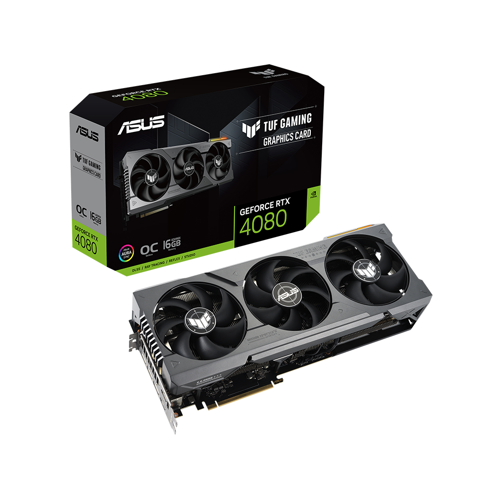 ASUS TUF Gaming 지포스 RTX 4080 O16G OC D6X 16GB 인텍앤컴퍼니_이미지