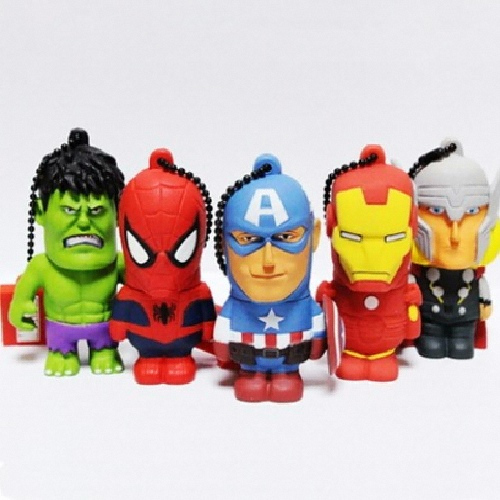 Maikii Tribe 마블 어벤져스 캐릭터 USB 5종 (8GB)
