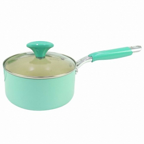 러브송 ㅤIH인덕션 펄세라믹 그린 편수냄비 (18cm)_이미지