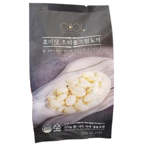 위플이앤디 쵸이닷 최현석 트러플 크림 뇨끼 270g (1개)