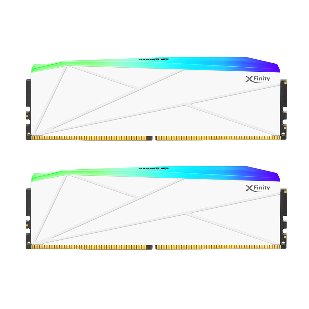 V-Color Manta DDR5-6000 CL36 XFinity RGB 화이트 패키지 (32GB(16Gx2))_이미지