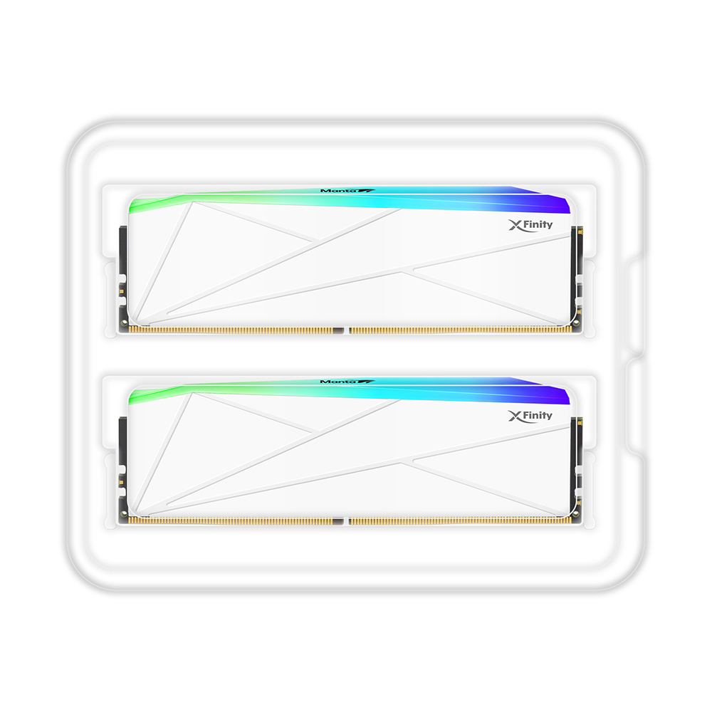 V-Color Manta DDR5-6000 CL36 XFinity RGB 화이트 패키지 (32GB(16Gx2))_이미지
