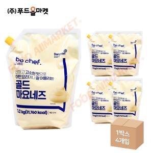 동원홈푸드 비셰프 골드 <b>마요네즈</b> 파우치 3.2kg