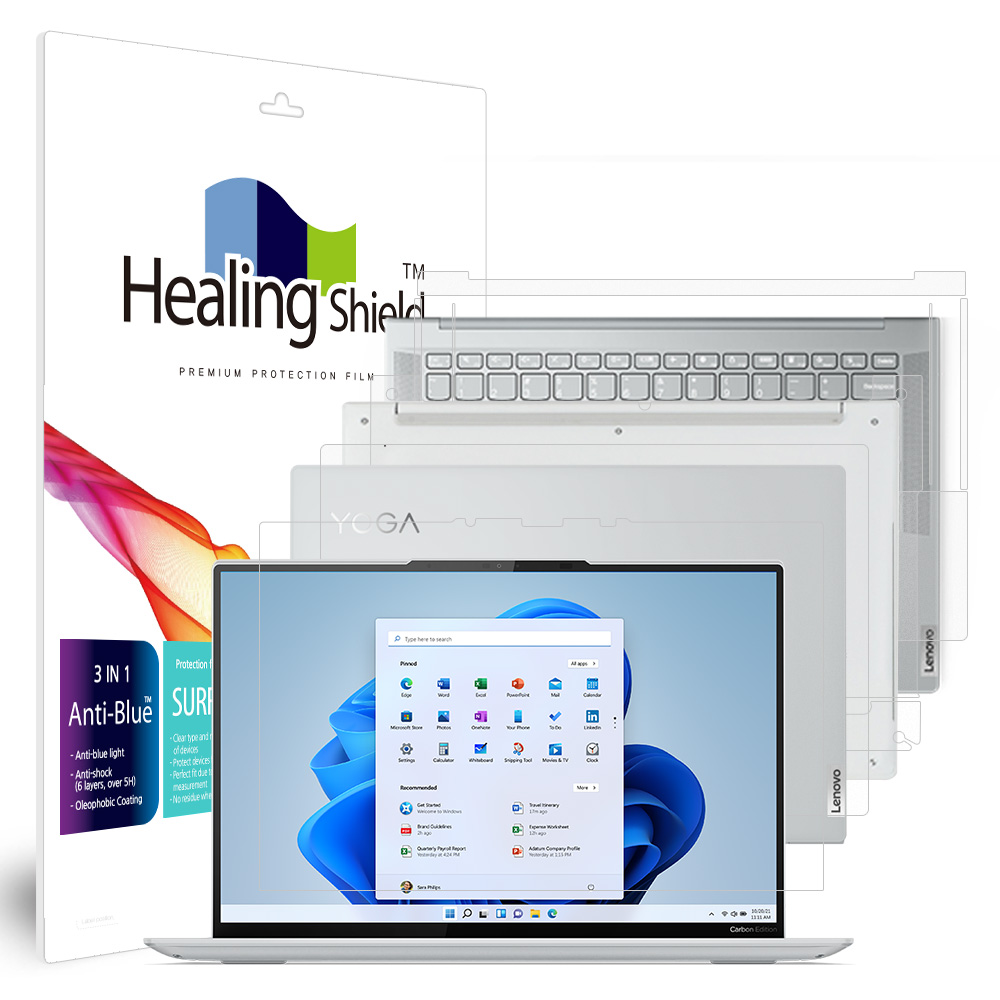 폰트리 힐링쉴드 레노버 요가 Slim7 Carbon 14ACN6 블루라이트차단