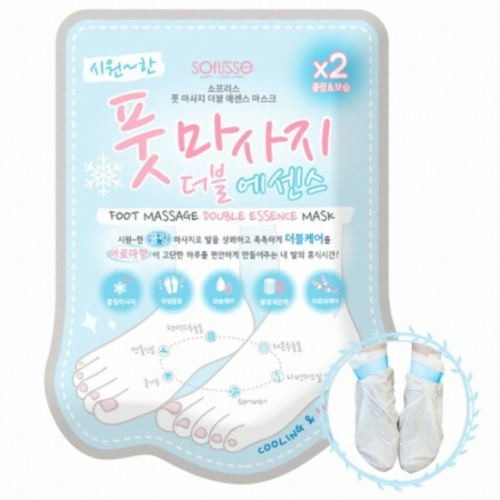 소프리스 풋 마사지 더블 에센스 마스크 (1개)_이미지
