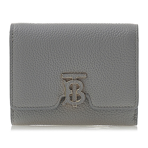 버버리 럭셔리에비뉴 8070433 LS TB COMPACT WALLET LGL A1373 그레이디 레더 TB 컴팩트 지갑_이미지