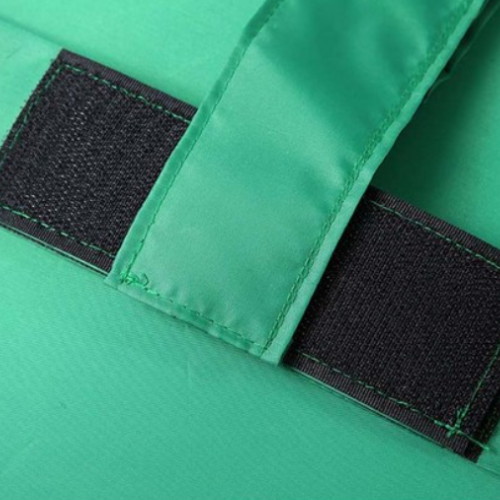 썸즈마인 라운드 크로마키 배경천 그린 140cm_이미지