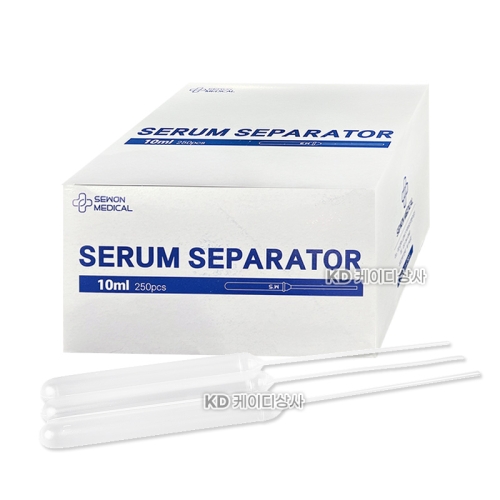 세원양행 혈청분리관 Serum Separator 10ml 250개입_이미지
