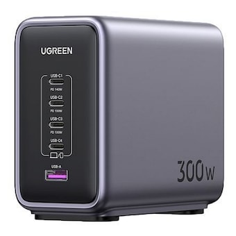 <b>UGREEN</b> PD PPS 300W 5포트 GaN 충전기 CD333