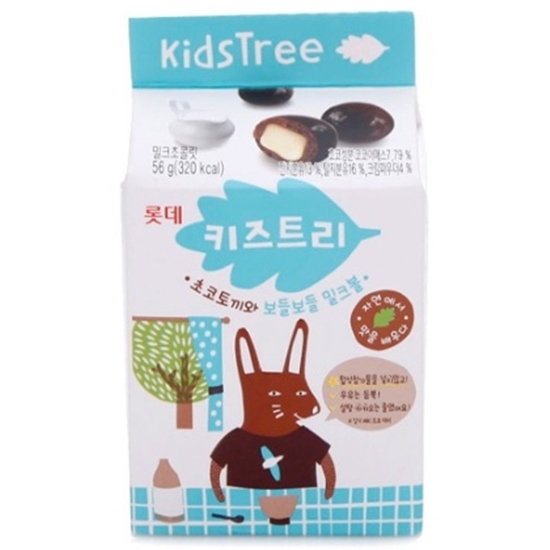 롯데웰푸드 키즈트리 밀크볼 56g (1개)_이미지