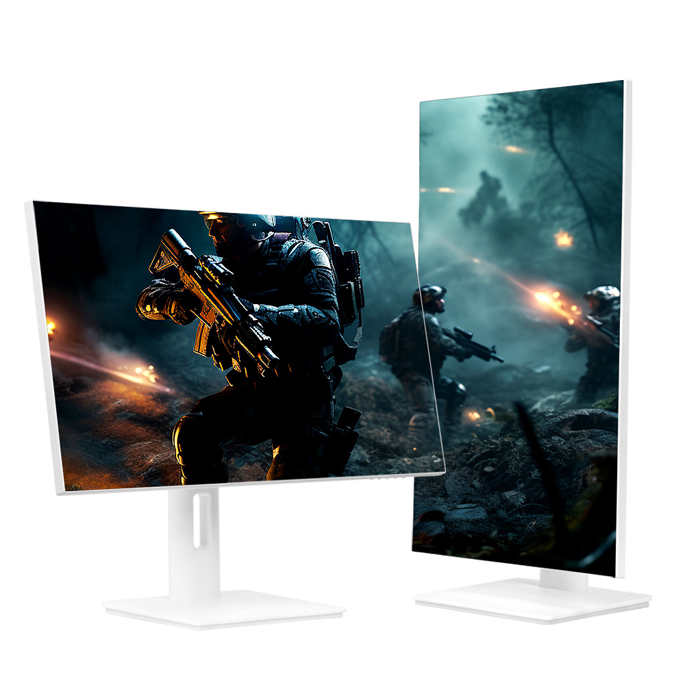 크로스오버 27LGQ175CM 4면제로 QHD iPS TYPE-C Ai 화이트 멀티스탠드