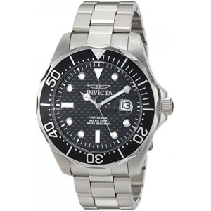INVICTA Mens 12562X Pro Diver Black Carbon Fiber D_이미지