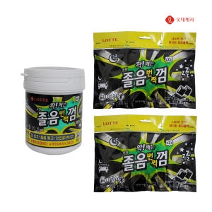 롯데 졸음번쩍껌 87g1통 + 리필105gX2팩 자일리톨껌 졸음방지껌 졸음껌_이미지