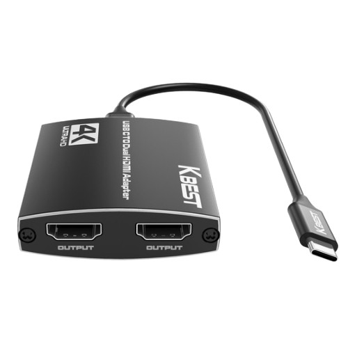ch410 1:2 Type C to HDMI 분배기