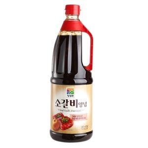 청정원 소갈비 양념 2kg (2개)_이미지