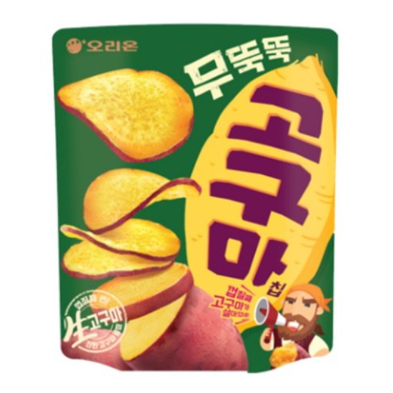 오리온 무뚝뚝 고구마칩 56g (6개)_이미지