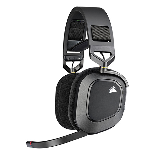 CORSAIR HS80 RGB 무선 게이밍 헤드셋 (벌크)