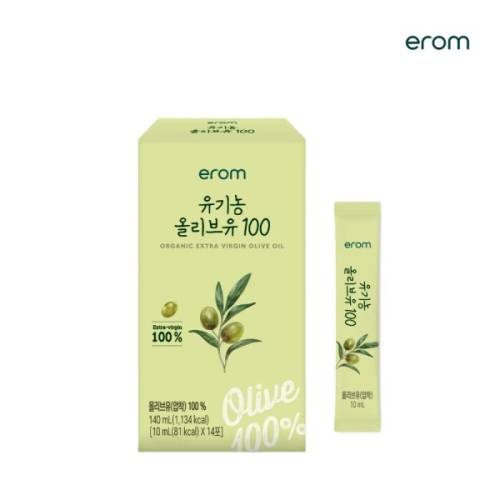  후레쉬닷컴 이롬 유기농 올리브유 100 140ml(10mlx14포) [1개]